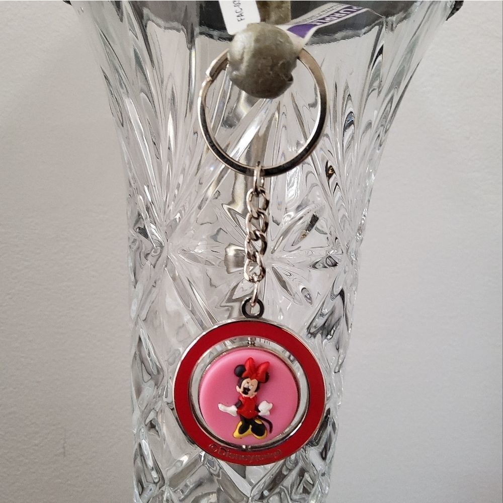 Disney Minnie Mouse Spinner Keychain - Picture 5 of 7